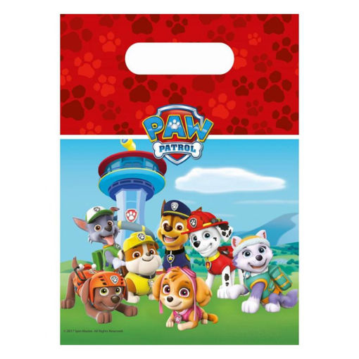 Picture of PAW PATROL PARTY BAGS - 6 PACK